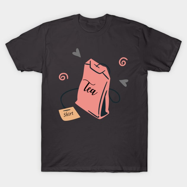 Tea Shirt T-Shirt by Cation Studio